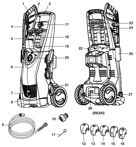 SPX 3000 replacement parts